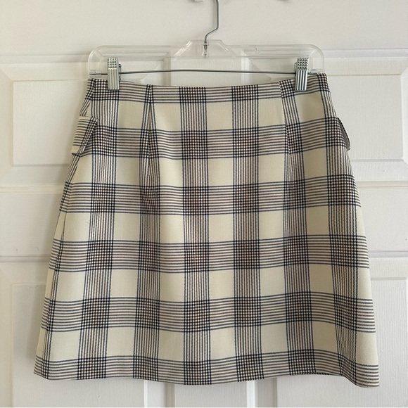 Baum Und Pferdgarten Shani Mini Skirt Checks Plaid  Preppy Academia Size 36 - Picture 5 of 9